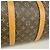 Sac Louis Vuitton Boston Monogram Keepall 50 Marron - vue 11