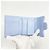 Chanel Light Blue Tri-fold Geldbörse Hellblau - Ansicht 3