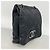 Bolsa de ombro Chanel em couro preto - vista 2