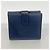 Chanel Navy Bi-Fold Geldbörse Marineblau - Ansicht 7