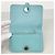 Hermès Monedero Hermes Dogon Compact de piel Togo Blue Azul - vista 3