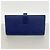 Hermès Portafoglio lungo Hermes Bearn Soufflé Blu - vista 8
