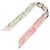 Hermès Lenço Hermes Twilly Boucles et Maillons Multicor Bege - vista 3