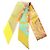 Hermès Twilly Eperon d'Or Scarf Muffler Multicolore Cachi