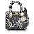 Borsa Christian Dior Lady Dior Small Florilegio Nero Multicolore
