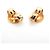 Autre Marque Pendientes de botón Tiffany & Co. By the Yard Dorado - vista 7