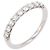 Autre Marque Anello Tiffany & Co. Forever Band in platino con diamanti Argento