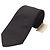 Hermès Corbata de seda negra Hermes Negro