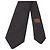 Hermès Corbata de seda negra Hermes Negro - vista 2