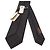 Hermès Corbata de seda negra Hermes Negro - vista 3