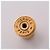 Hermès Orecchini Hermes Mini Pop H Stud Earrings Beige D'oro - vista 3