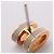 Hermès Orecchini Hermes Mini Pop H Stud Earrings Beige D'oro - vista 5