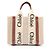 Borsa Chloé Woody Small Marrone Crudo