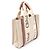 Borsa Chloé Woody Small Marrone Crudo - vista 2