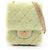 Borsa a tracolla Chanel 2.55 Matelassé Mademoiselle con catena Verde