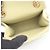 Borsa a tracolla Chanel 2.55 Matelassé Mademoiselle con catena Verde - vista 3