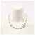 Collar Chanel B20V Coco Mark Blanco Dorado - vista 6