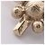 Collar Chanel B20V Coco Mark Blanco Dorado - vista 7