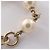 Collar Chanel B20V Coco Mark Blanco Dorado - vista 8