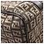 Borsa Fendi Zucchino in marrone - vista 7