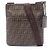 Borsa a tracolla Fendi Zucca Marrone Nero