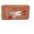 Hermès Cartera redonda bordada Hermes Azap Long Classic Castaño Multicolor