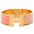 Clic H Hermès Hermes HERMES Clic Clac GM Bangle Accessory Pink Golden