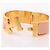 Clic H Hermès Hermes HERMES Clic Clac GM Bangle Accessory Pink Golden - view 3