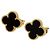 Orecchini Van Cleef & Arpels Vintage Alhambra Onyx