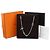 Hermès Collana Hermes Chaine d'Ancre Farandole 80 Argento - vista 5