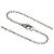 Collana Cartier C Heart in diamanti e oro bianco 18K - vista 3