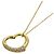 Autre Marque Collana Tiffany & Co. Open Heart Half Pave Diamond