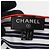 Chanel Coco Mark Silk Scarf White Multiple colors Navy blue - view 2