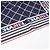 Chanel Coco Mark Silk Scarf White Multiple colors Navy blue - view 5