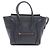 Céline Celine Luggage Micro Shopper Handtasche Marineblau