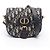 Borsa a tracolla Christian Dior Dior Bobby Small Oblique Beige Blu navy