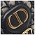Borsa a tracolla Christian Dior Dior Bobby Small Oblique Beige Blu navy - vista 6