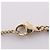 Chanel Coco Mark Flower Halskette Weiß Golden - Ansicht 4