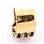 Anel Coco Mark Band Chanel Preto Dourado - vista 8
