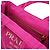 Prada Canapa Mini 2-Way Handbag Pink - view 13