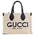 Mini borsa stampata Gucci Japan Limited Edition Beige Blu navy