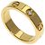 Anello Cartier Mini Love in oro giallo 18K