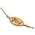 Bracciale Cartier Double C in diamanti e oro rosa 18K - vista 2