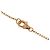 Bracciale Cartier Double C in diamanti e oro rosa 18K - vista 4