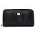 Cartera larga de piel Gancini Salvatore Ferragamo Negro