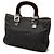 Fendi Twins Tote aus blauem Denim Marineblau - Ansicht 2