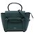 Céline Bolso cinturón Celine de piel de ternera granulada Pico Verde Verde oscuro