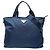 Bolsa Satchel Prada em Tessuto Azul