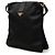 Bolsa Messenger Prada em Tessuto com acabamentos em couro Vitello preto - vista 2