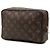 Louis Vuitton Brown Monogram Trousse Toilette 23 Castaño - vista 2